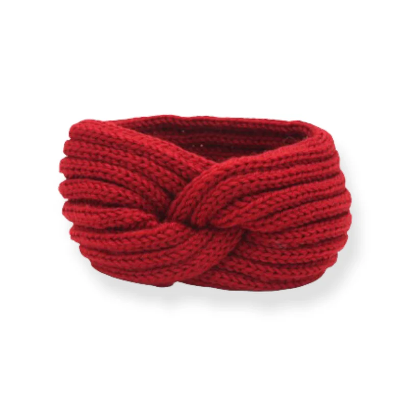 Rood Haarband / Oorwarmer