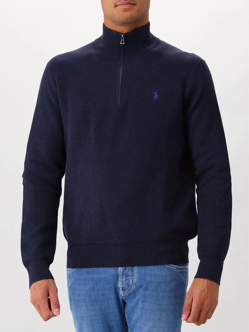 Polo Ralph Lauren Trui Blauw Half Zip