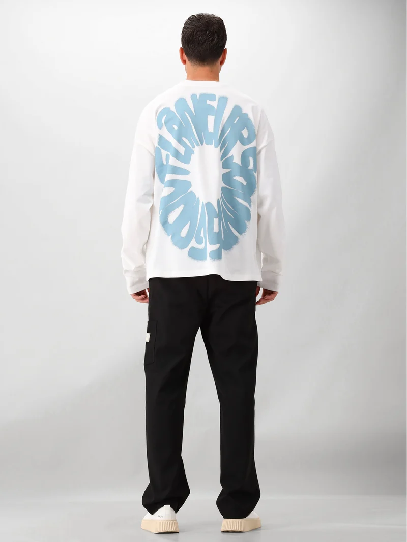 Flâneur Longsleeve Wit Sounds Good