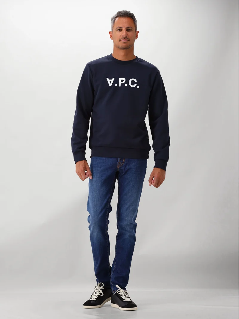 A.P.C. Sweater Blauw Standard Grand VPC Gots