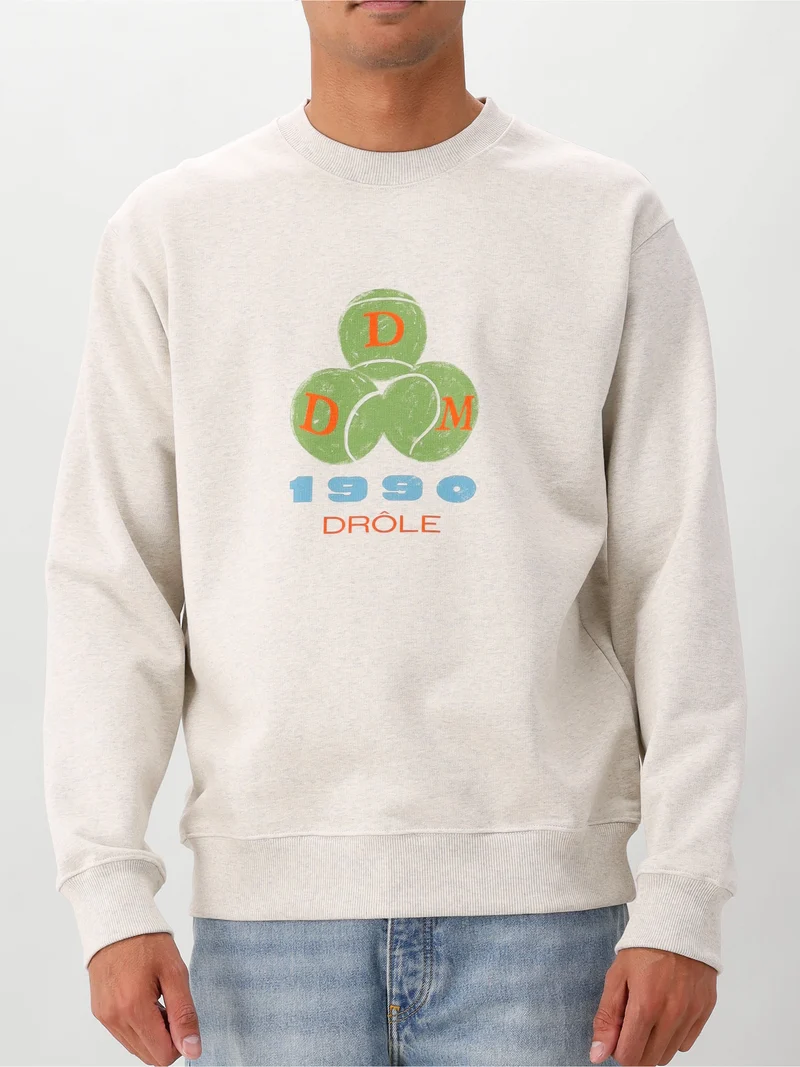 Drôle de Monsieur Sweater Grijs Drôle 1990