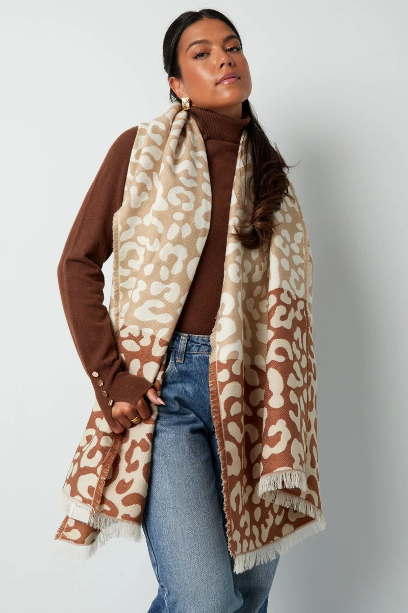 Sjaal Leopard Lover