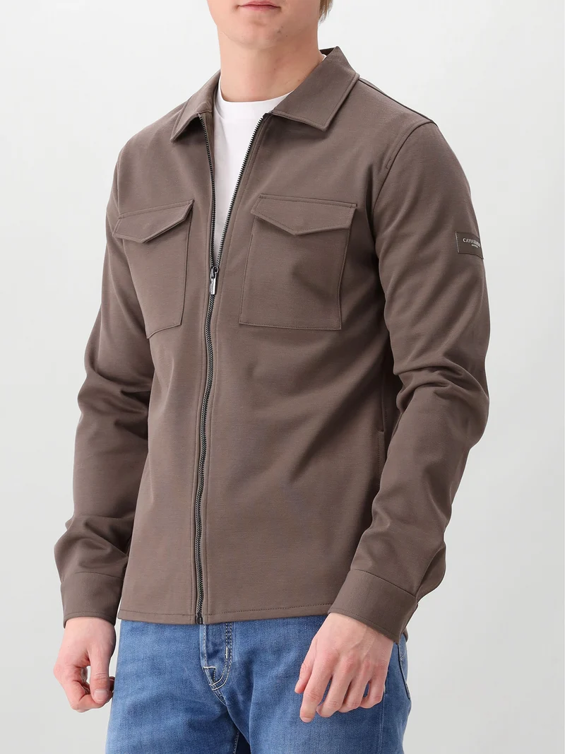 Cavallaro Overshirt Taupe Zerino