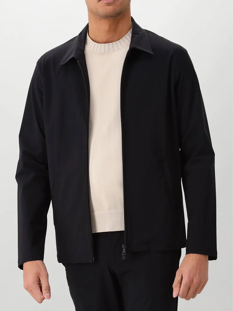 Ferilli Overshirt Zwart Dressed Jacket
