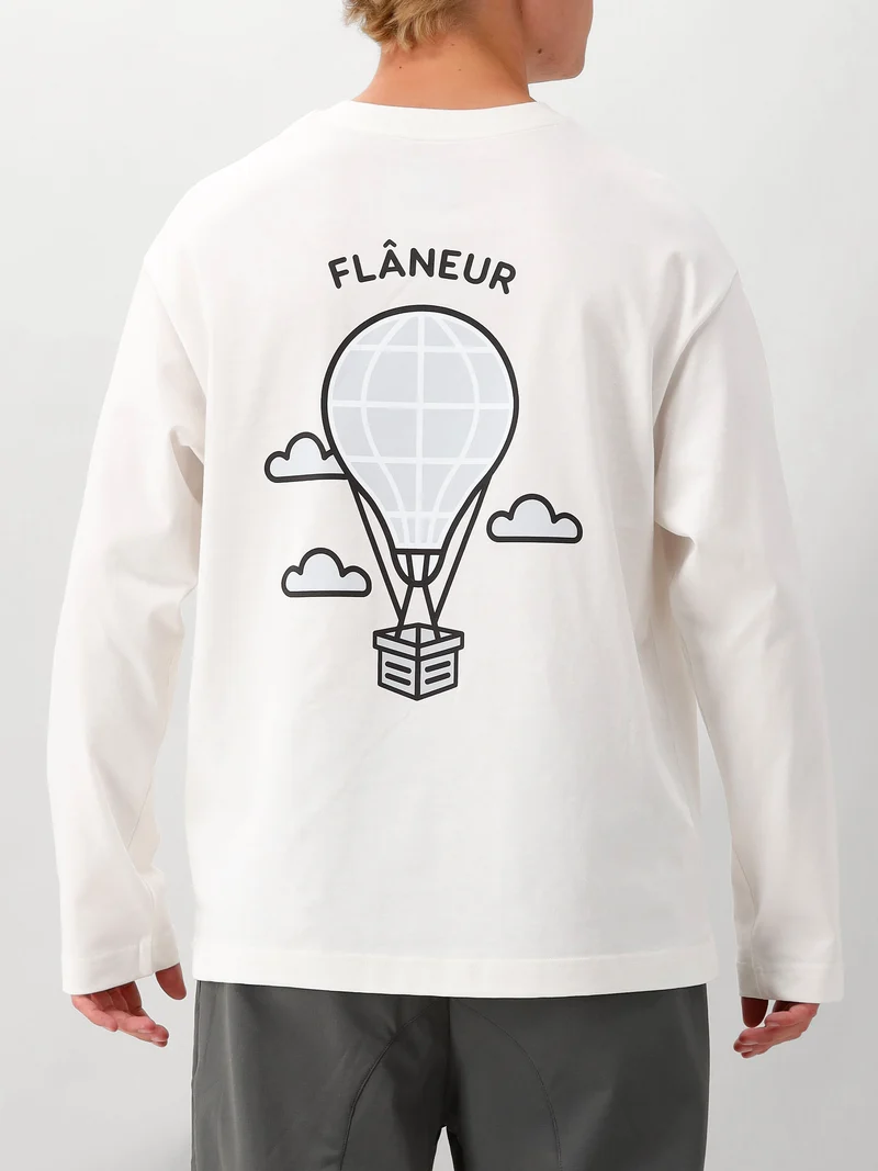 Flâneur Longsleeve Wit Balloon