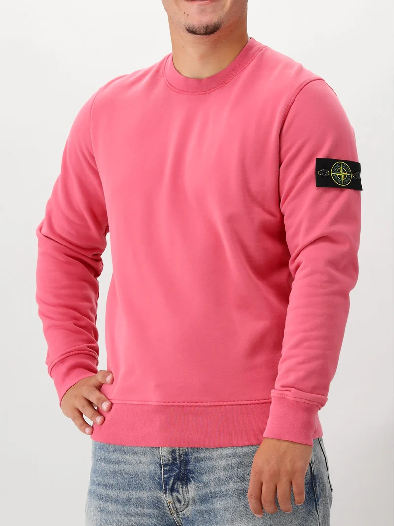 Stone Island Sweater Roze