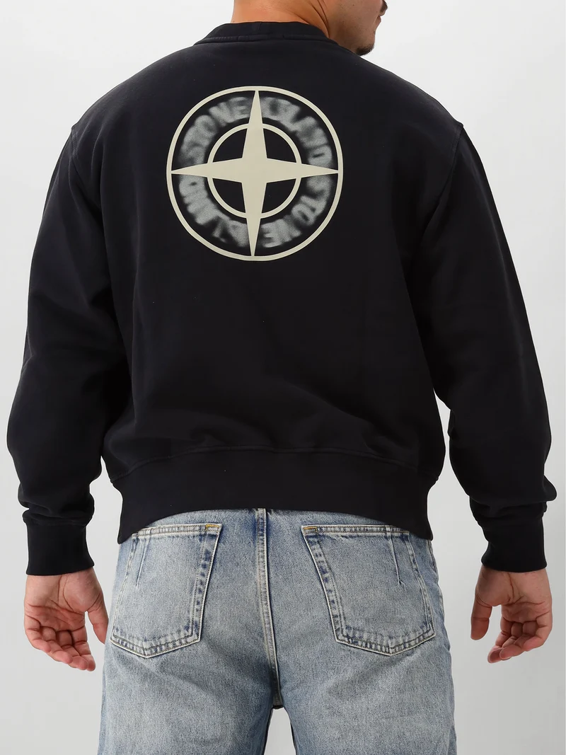 Stone Island Sweater Zwart