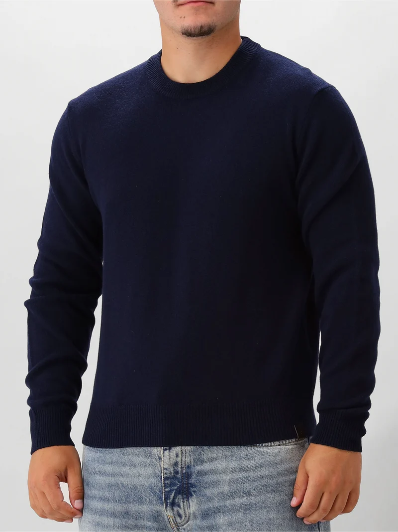 Jacob Cohën Gebreide Trui Blauw