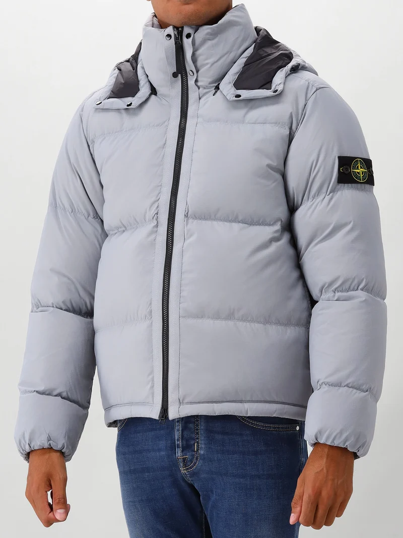 Stone Island Jas Blauw