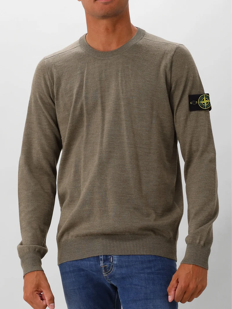 Stone Island Gebreide Trui Groen