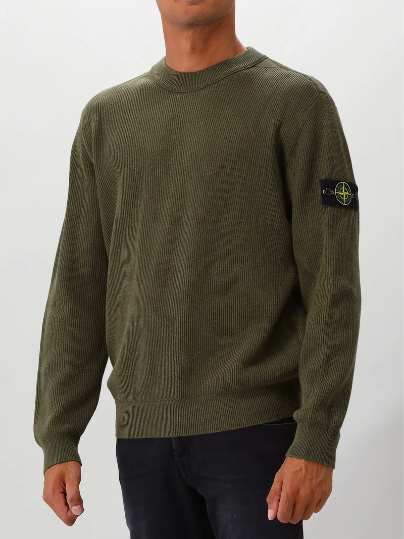 Stone Island Gebreide Trui Groen