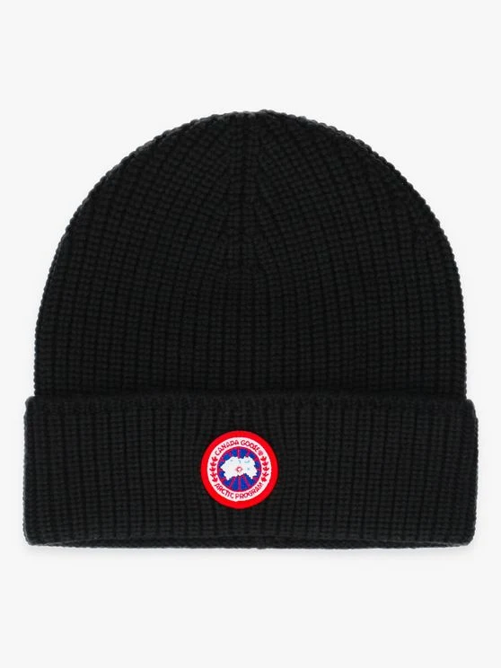 Canada Goose Muts Zwart Arctic Disc Rib Toque
