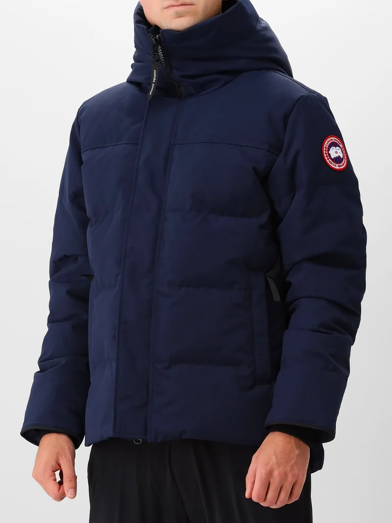 Canada Goose Gewatteerde Jas Blauw MacMillan Parka