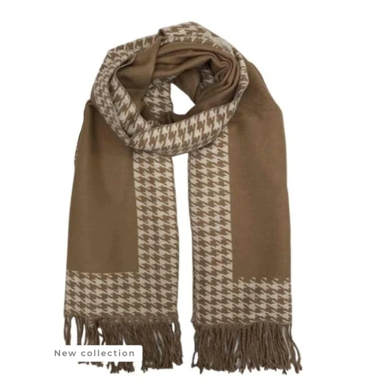 Sjaal Houndstooth Luxury