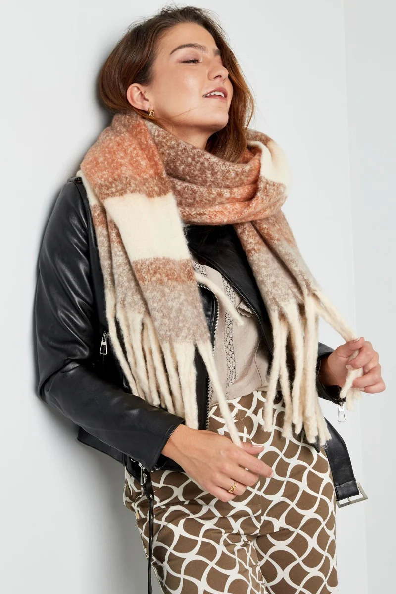 Sjaal Winter Stripe