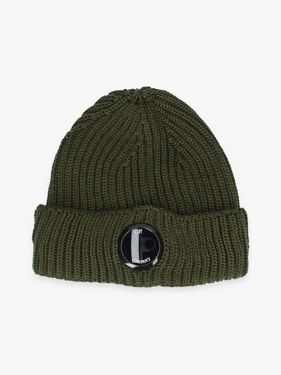 C.P. Company Muts Groen Beanie