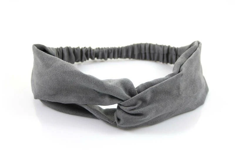 Haarband | Suedine Grey
