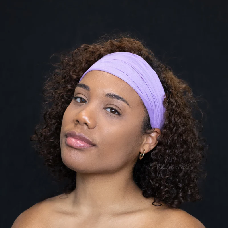 Paarse Haarband / Hoofdband - Stretch Stof - Yoga / Sport / Casual - Unisex Volwassenen