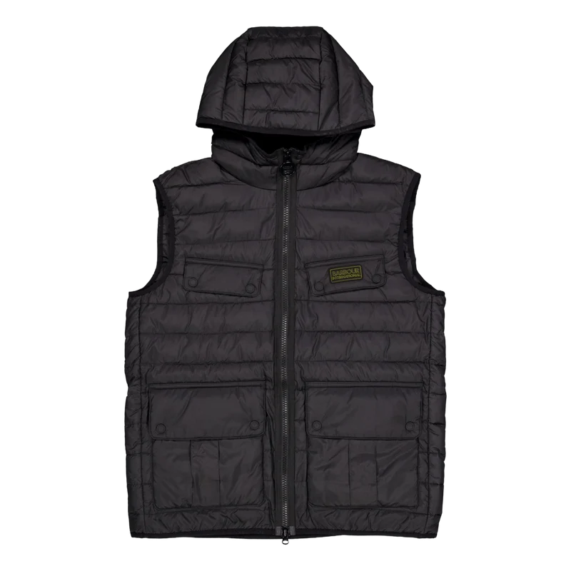 B.intl Molden Puffer Gilet Black