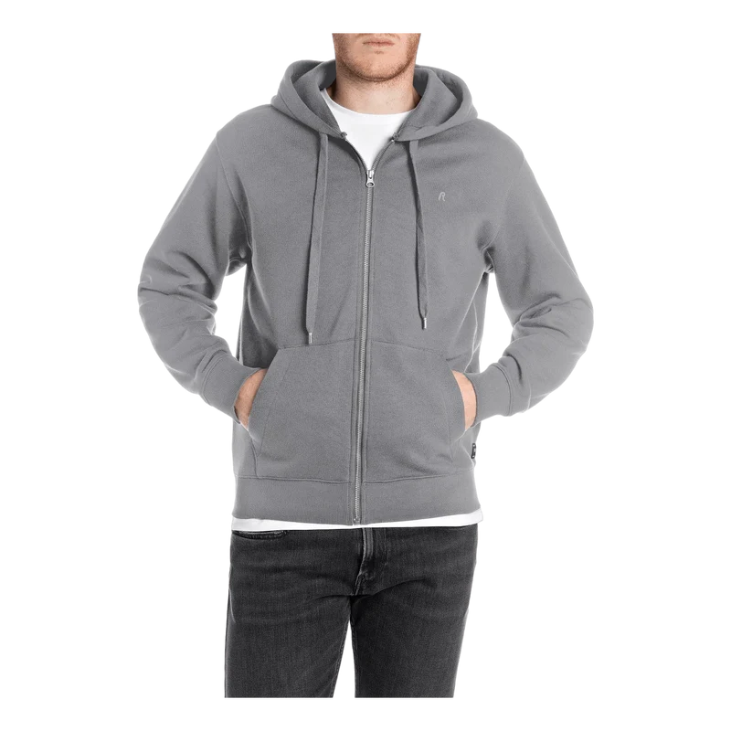 Zip Hoodie 093 Lead Grey