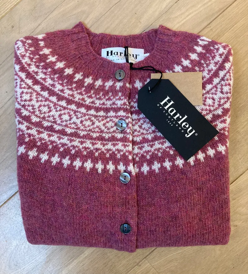 Harley of Scotland Fair Isle Vest | Zinnia