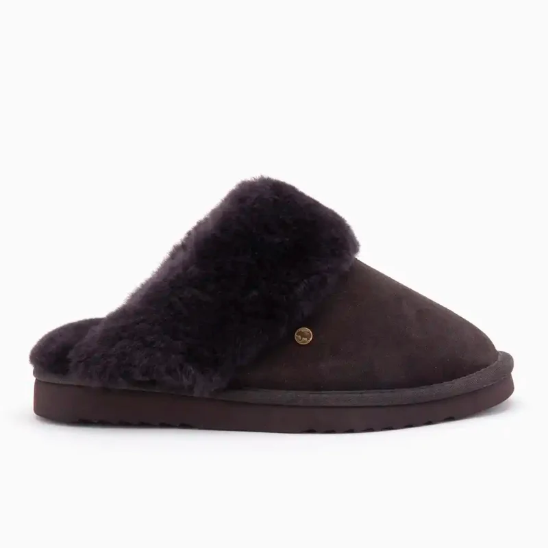 Flurry Dames Suède Choco