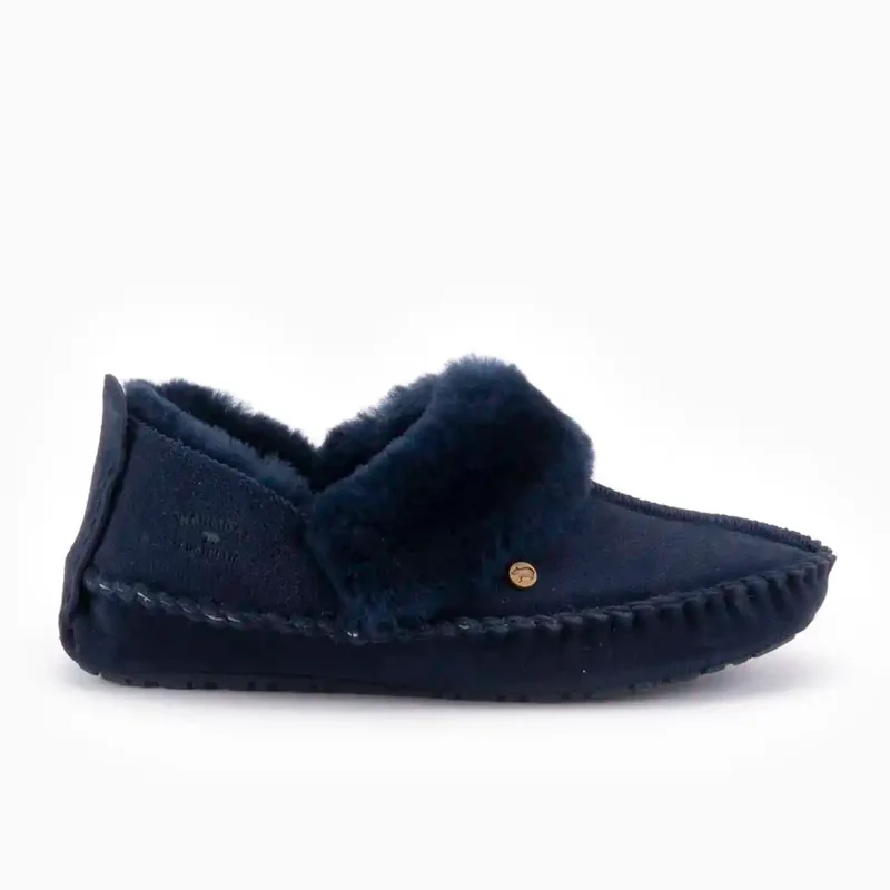 Barrine Dames Suède Dark Navy