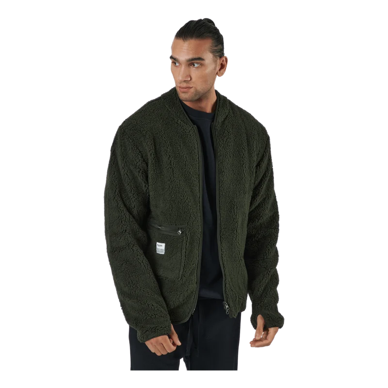 Fleece Jacket Army Green