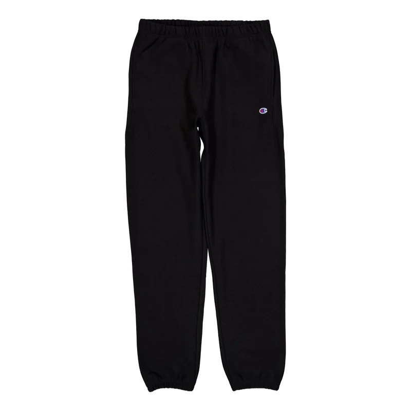 Elastic Cuff Pants Black Beauty
