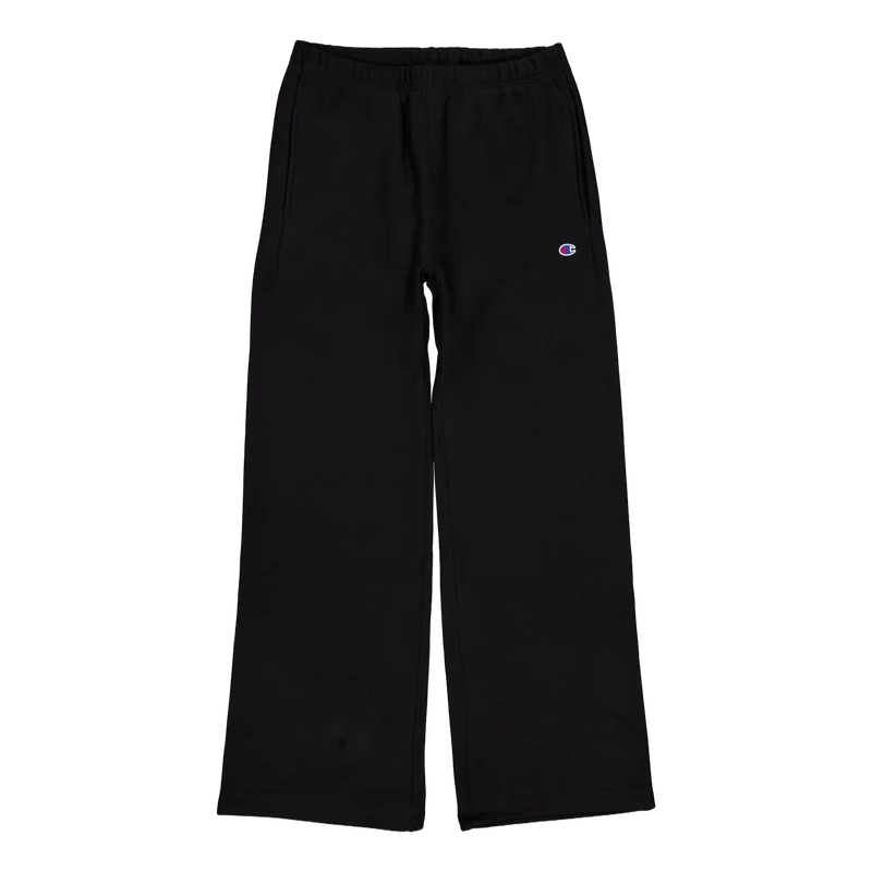 Straight Hem Pants Black Beauty