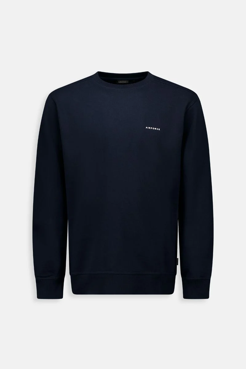 AIRFORCE SWEATER BASIC SWEATER D-BLAUW
