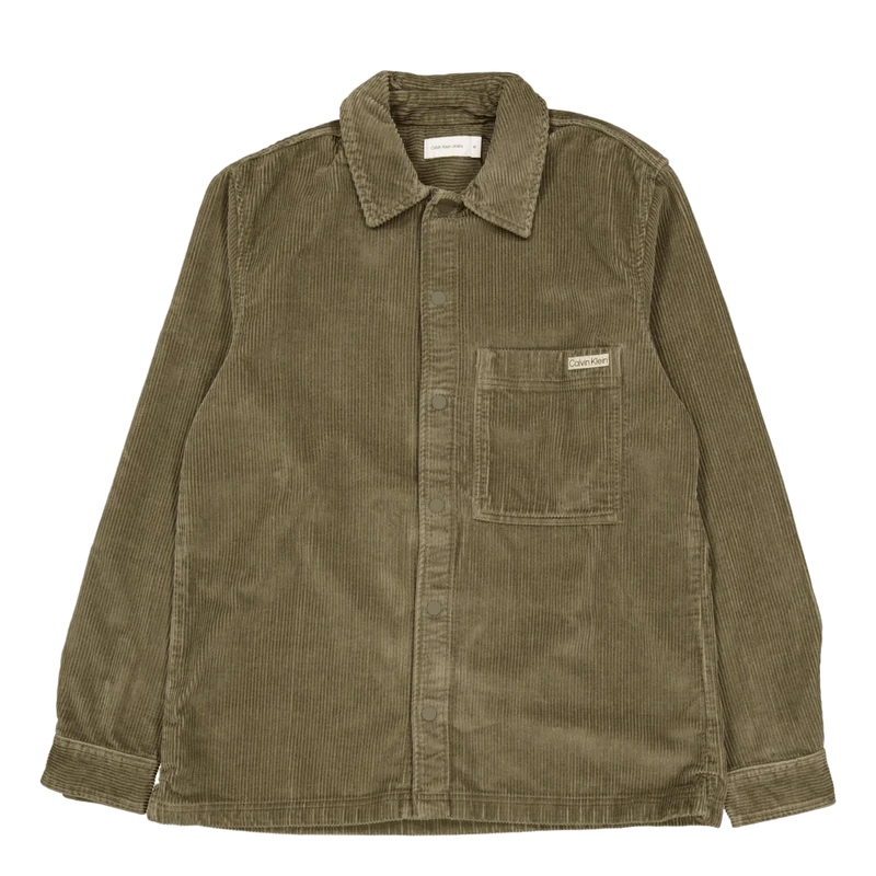 Corduroy Overshirt Pfv Tarmac