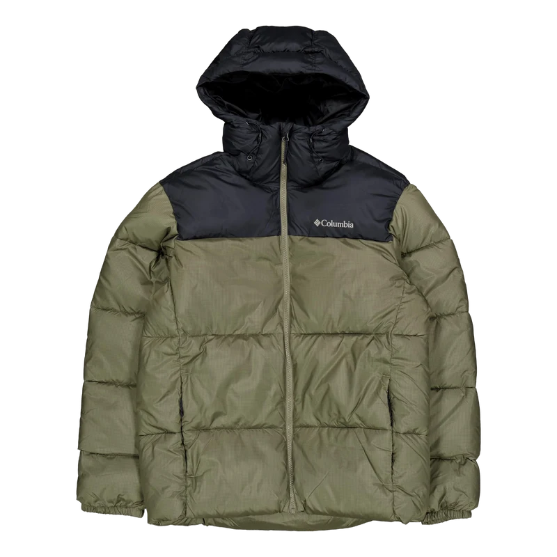 Puffect™ Ii Hooded Jacket Stone Green, Black