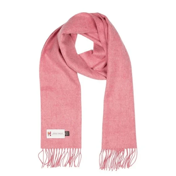 Merino Wollen Sjaal | Roze