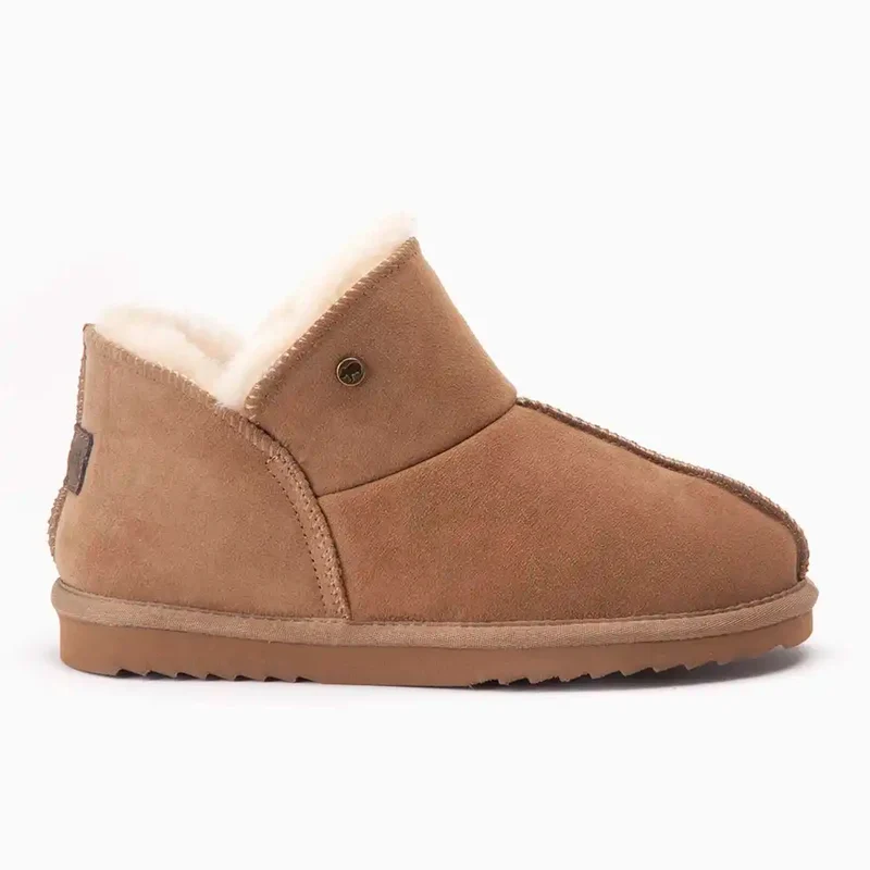 Willow Dames Suède Camel