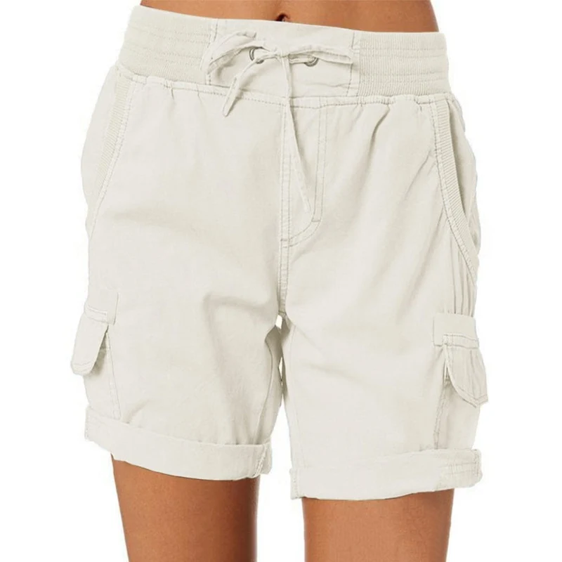 Cargo Shorts met Zakken voor Dames
