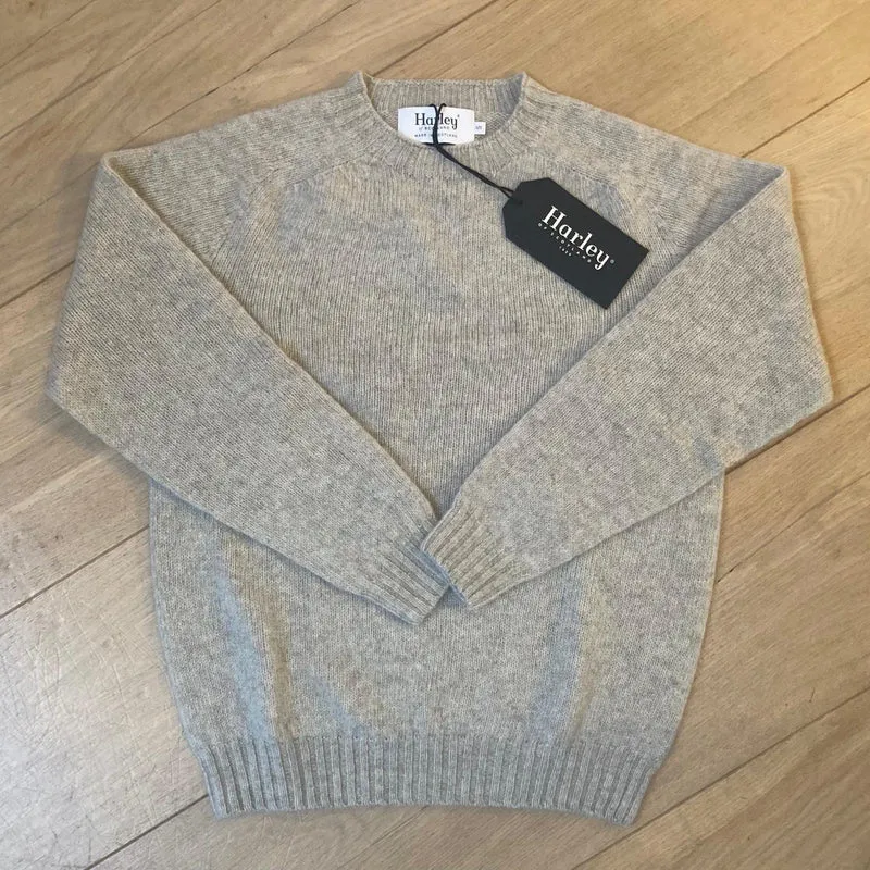 Harley of Scotland Shetland Trui Dames | Vellum