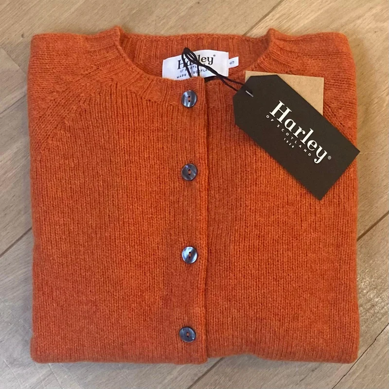 Harley of Scotland Shetland Vest Dames | Satsuma
