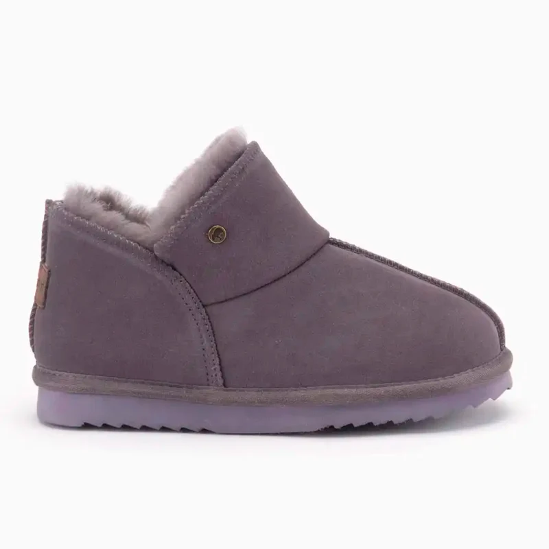 Willow Dames Suède Plum