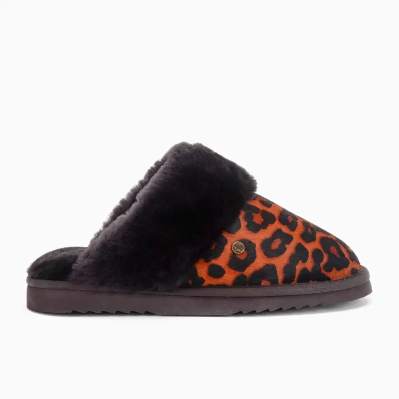 Collie Dames Print Hairy Panther Cognac