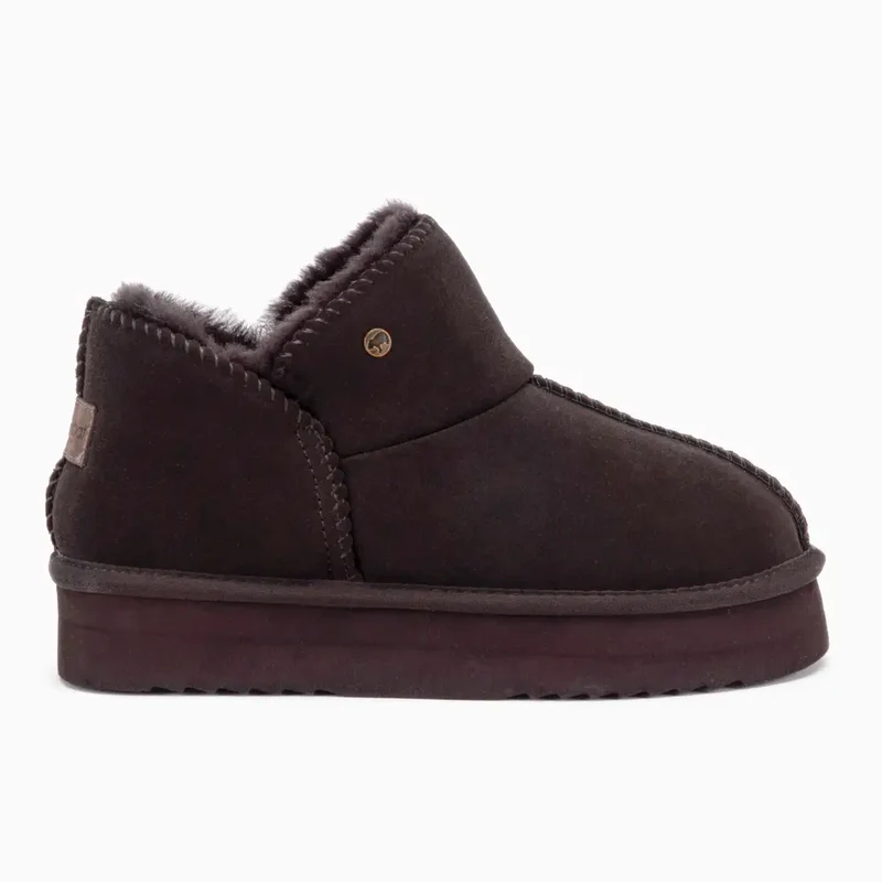 Willow Dames Suède Plateau Choco