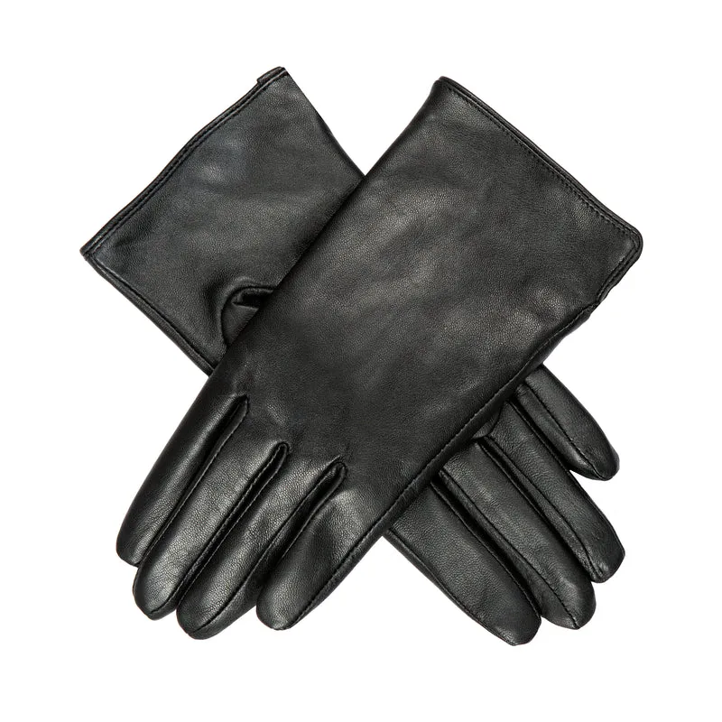 Damesleren handschoenen met voering