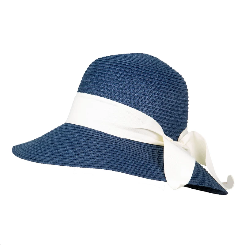 Vrouwen Straw Sun Hat met Ribbon en Bow