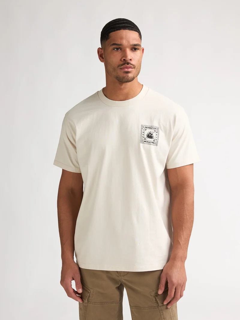 T-shirt met rugprint Calor