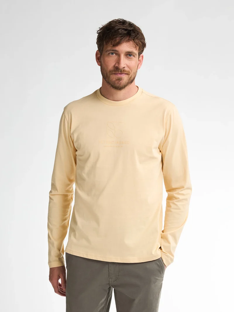 T-shirt met print Lead