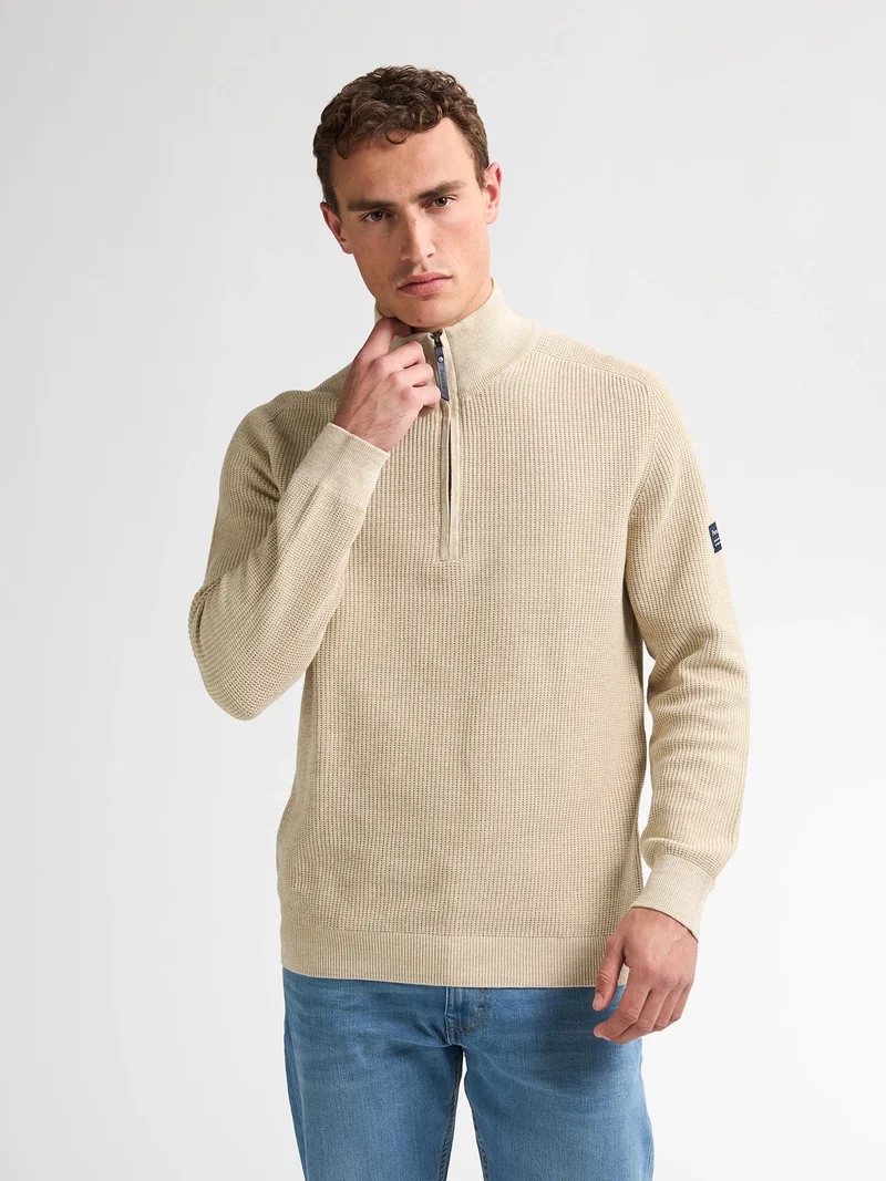 Gebreide Half-Zip Trui Nashville