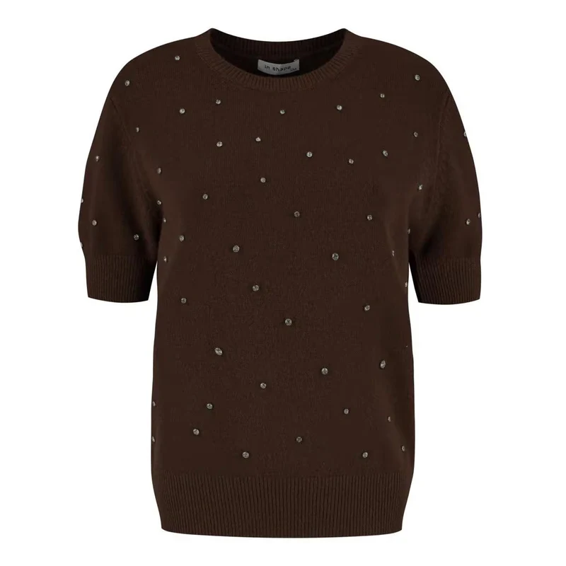 Pullover chanté brown