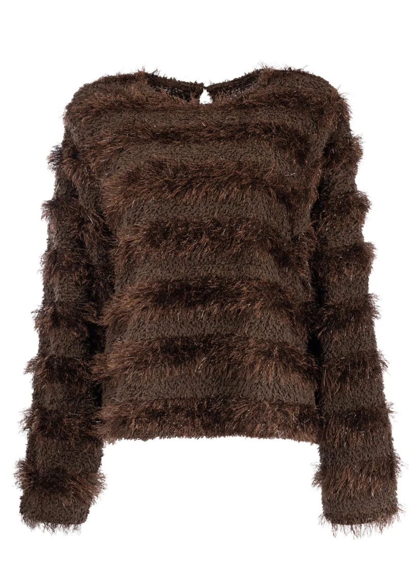 Surrey LS-RMJ Sequin 3D Knit