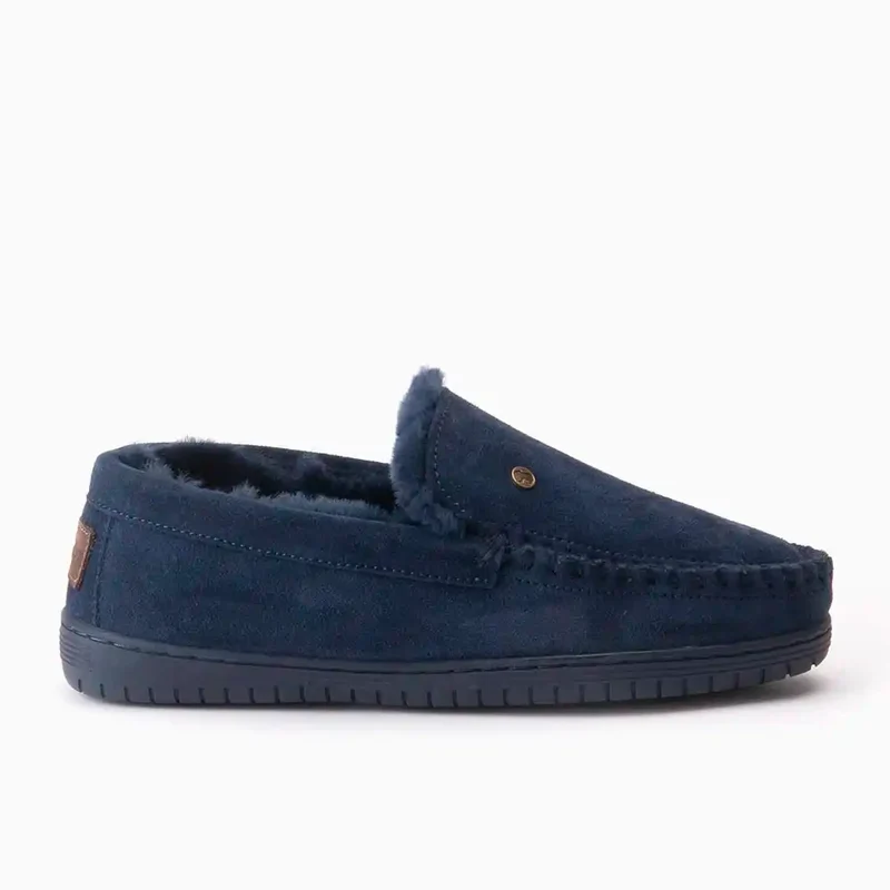 Grizzly Heren Suède Dk Navy
