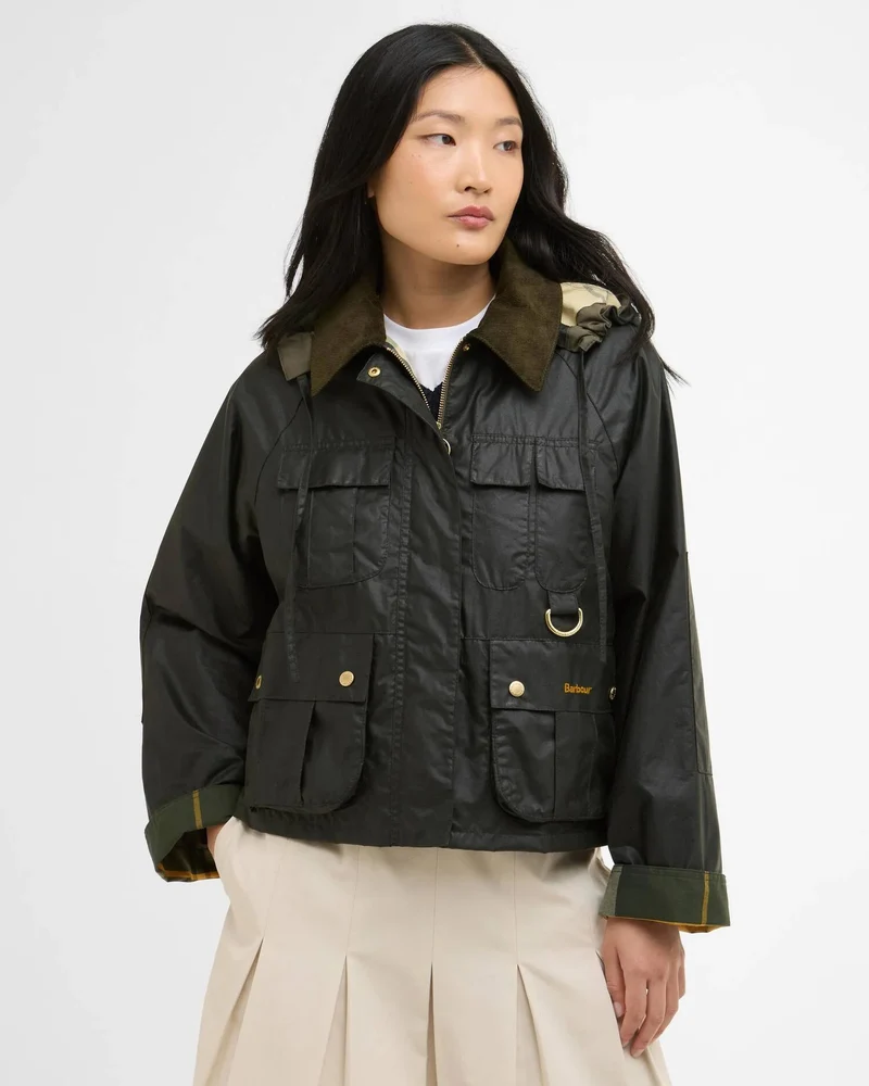 Barbour Dames | Lisa Wax Jacket | Fern